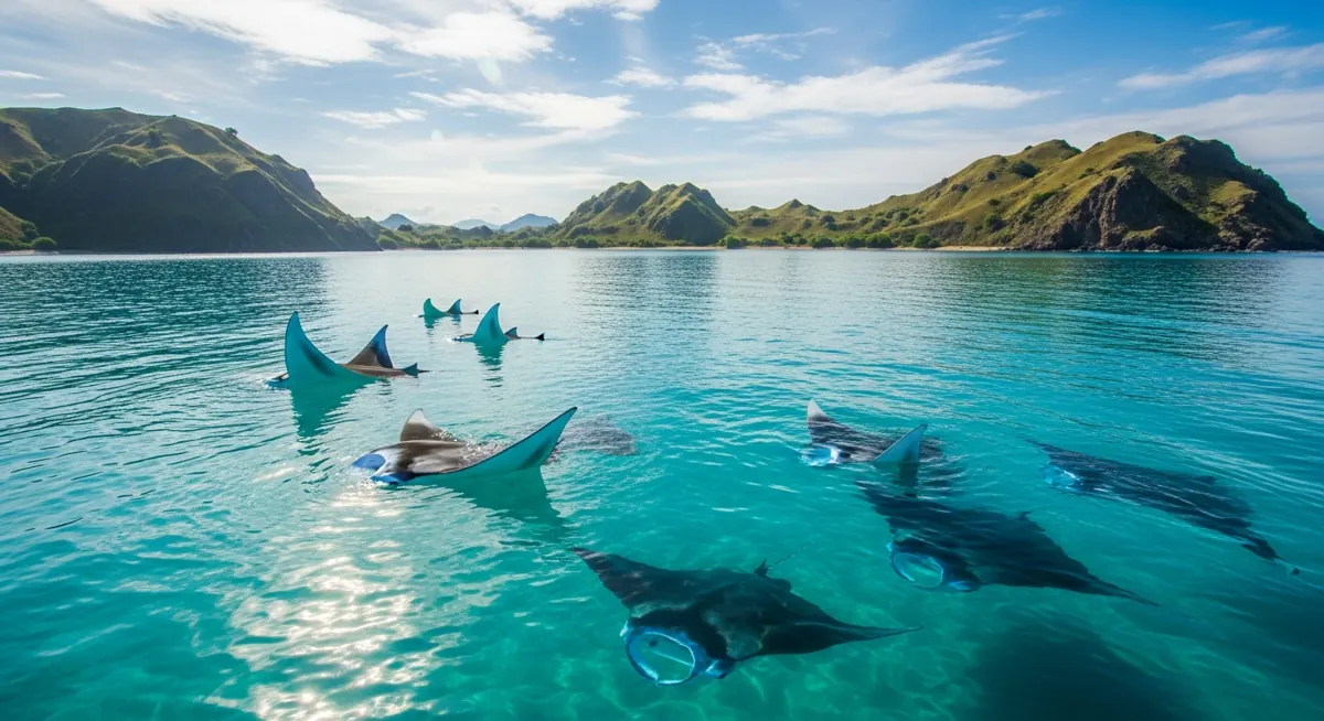 Best months to see manta rays on a 3 day Komodo liveaboard
